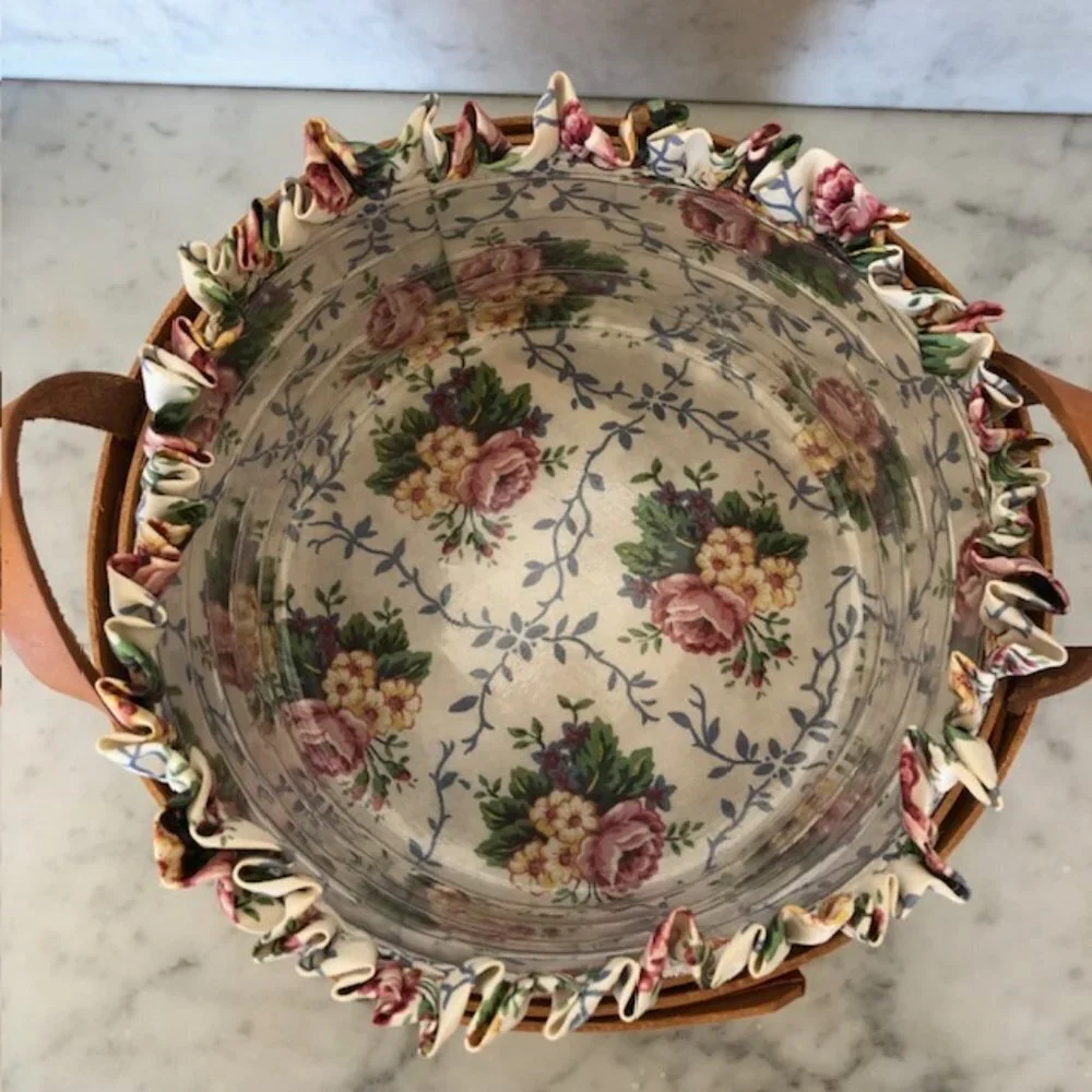 LONGABERGER Mother's Day Basket of Love Liner Protector 1995